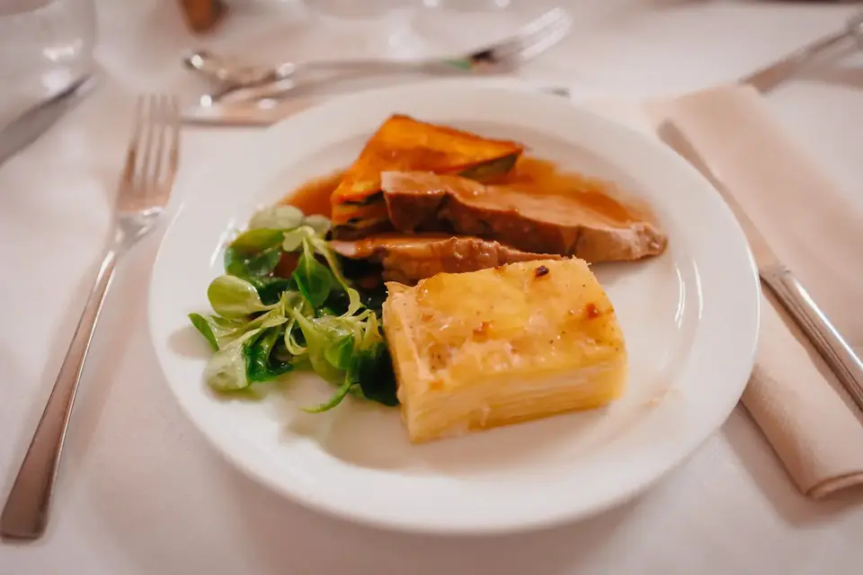 Rôti, gratin dauphinois